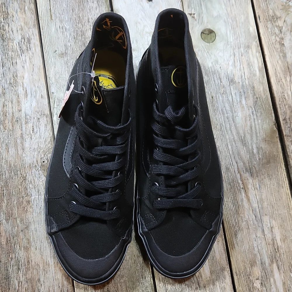 Vans Rare Black Ball HI SF Captain Fin Black/Black M7 VN-61_10
